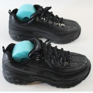 Skechers Premium Work Shoes Leather Slip Resistant Woman's 6